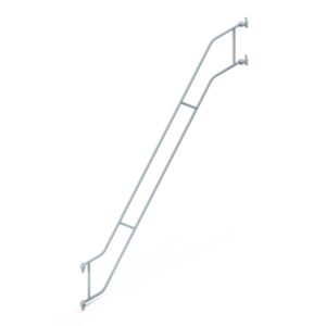Aluminium stair outer guardrail for scaffolding" "Scaffold stair outer handrail in aluminium" "Outer edge guardrail for aluminium scaffold stairs" "Construction stair outer safety rail in aluminium" "Modular aluminium outer guardrail for scaffold stair systems" "Lightweight outer guardrail for aluminium stairs" "Scaffold stair protection with aluminium outer guardrail" ✅ Descriptive Alt Texts "Side view of aluminium outer guardrail on scaffold stair" "Close-up of aluminium stair outer edge guardrail" "Installed aluminium outer stair guardrail on construction scaffold" "Top view of aluminium stair system with outer guardrail"